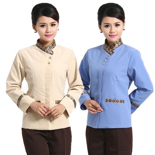 秋冬保潔制服定做指南 長(zhǎng)袖女服務(wù)員工作服與物業(yè)清潔工工服選購攻略